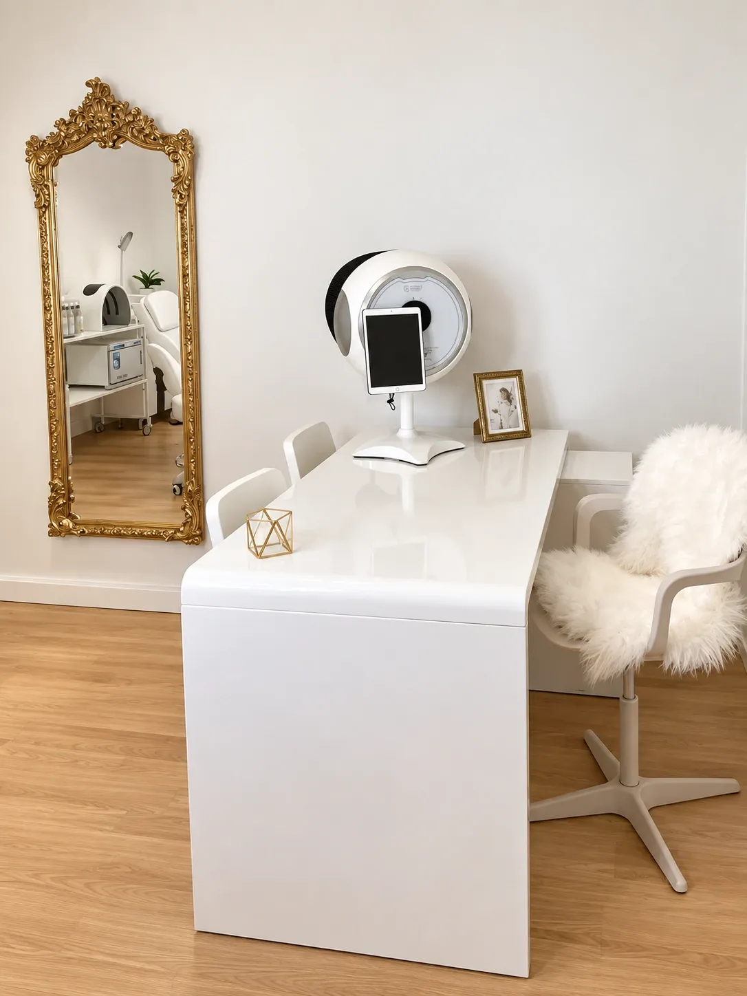 Espace réel de diagnostic de peau dans l’institut Mélanine Care à Toulouse